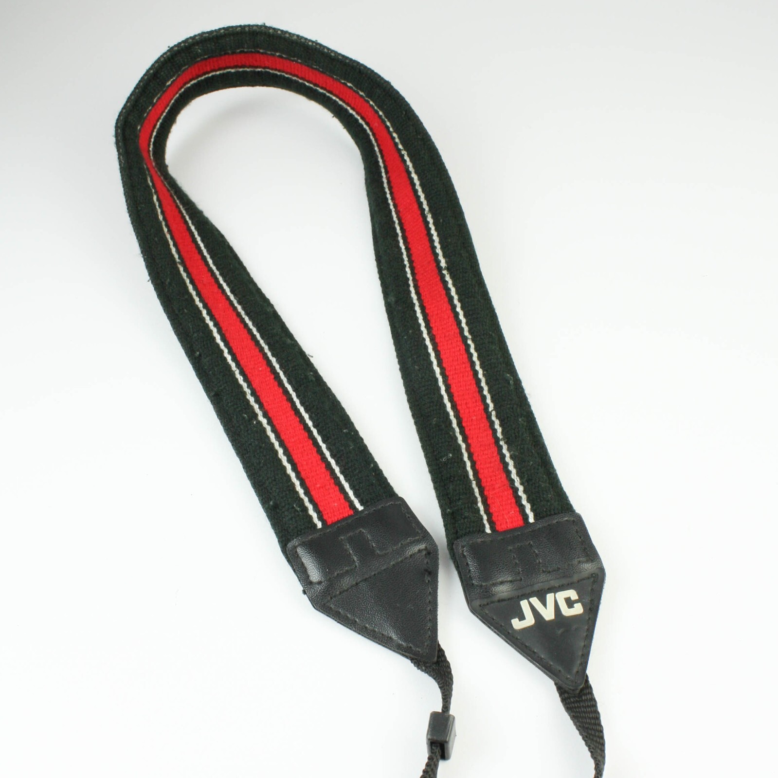 JVC Camcorder - Red + Black - Padded Fabric Shoulder Strap - Genuine - Vintage-image