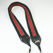 JVC Camcorder - Red  Black - Padded Fabric Shoulder Strap - Genuine - Vintage