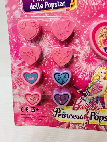 BARBIE MATTEL PRINCESS POPSTAR TIMBRINI NUOVISSIMI - Foto 2 di 3