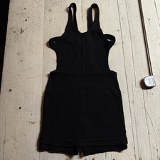 Vintage 1920s Webfoot Wool Swimsuit Bathing Suit Women  s Black Art Deco