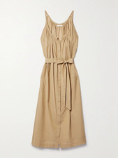 Doen Nevita dress in Tan Sz M excellent