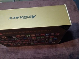 Atari Flashback 8 Gold Deluxe HD Console Wireless Controllers - Gold Used