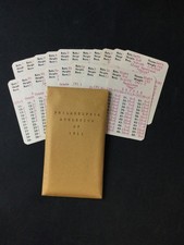 APBA 1915 Philadelphia Athletics Team Set Vintage Amos Strunk, Nap Lajoie etc