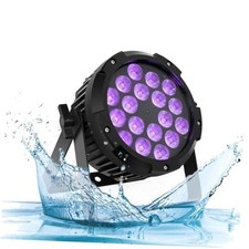 LED Stage Lights IP67 Waterproof Par Light 18x18W RGBWA UV Colors 18X18W