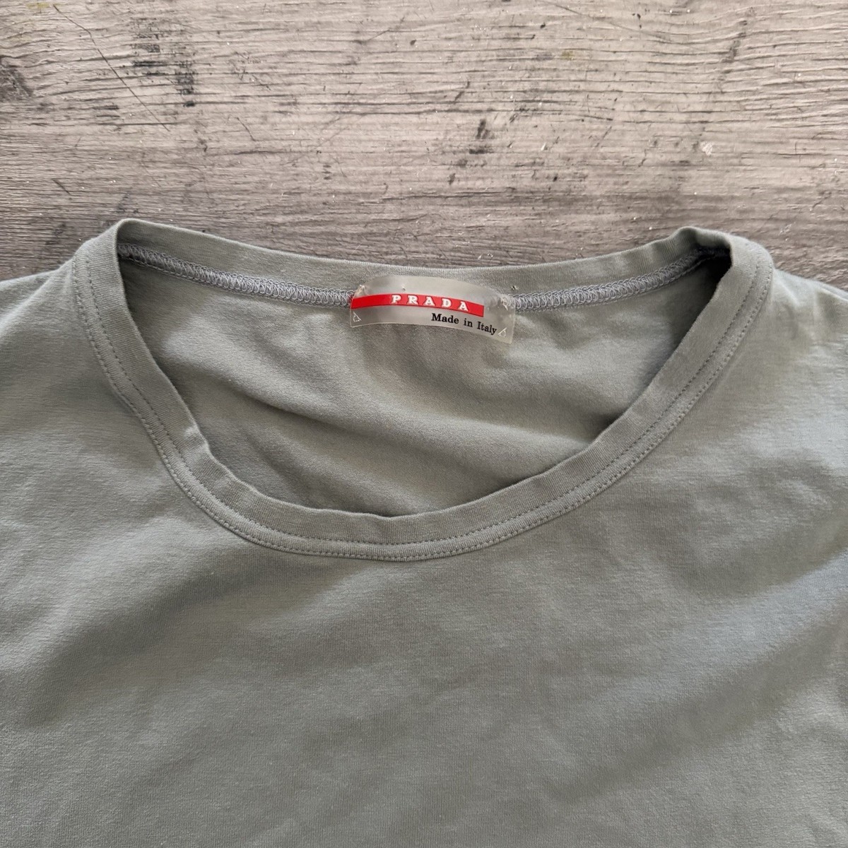 VTG 90s PRADA SPORT SAGE GREEN TANK TOP SIZE M MADE IN ITALY | eBay
