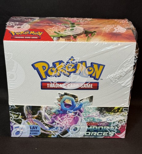 Pokémon TCG: Scarlet & Violet Temporal Forces Booster Box SV05 *NEW & SEALED*