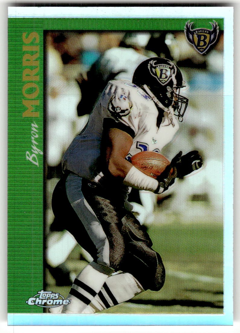 1997 Topps Chrome Byron Morris Refractors #34