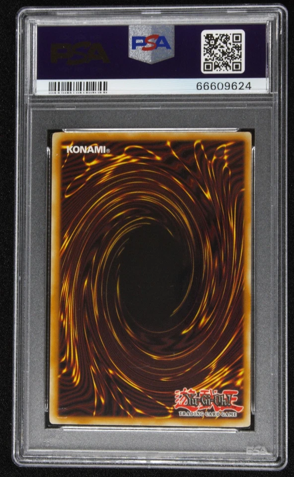 Yu-Gi-Oh! PSA 9 Dragon Knight Draco-Equiste DREV-EN038 Ultimate Rare 1st Ed - Image 2 of 2