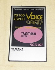 Yamaha RCD-101 100 Voce Card Traditional Edition Audio Device Used Japan
