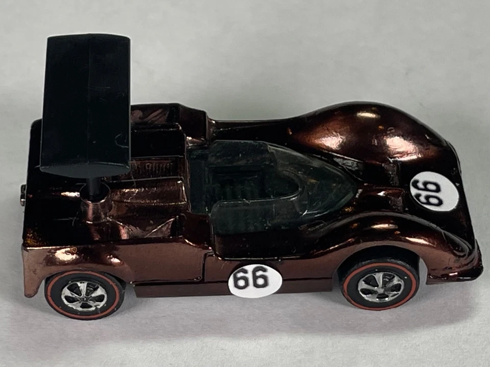 Restored Hot Wheels Redline - 1969 - Chaparral 2G - Brown - Image 4 of 4