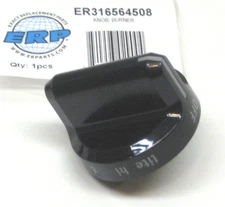 Gas Range Burner Knob for Electrolux Frigidaire 316564508 AP4433356 PS2364183