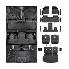 Floor Mats Full Set for 2024 2025 2026 Chevy Traverse  2025 2026 Buick Encla...