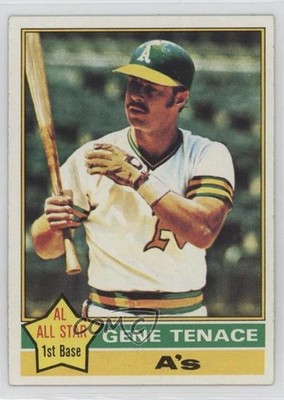 1976 Topps Gene Tenace #165 15zf