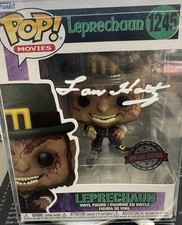 Lou Holtz Signed Notre Dame Fighting Irish LEPRECHAUN Funko Pop Autographed BAS