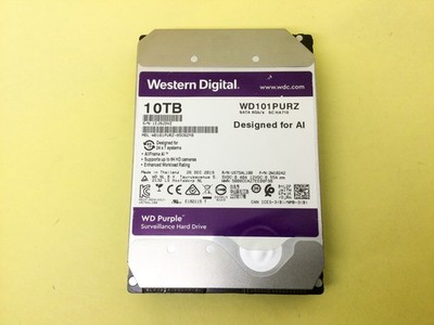 Western Digital Purple 10TB 7200RPM SATA 6Gb/s 3.5'' Surveillance