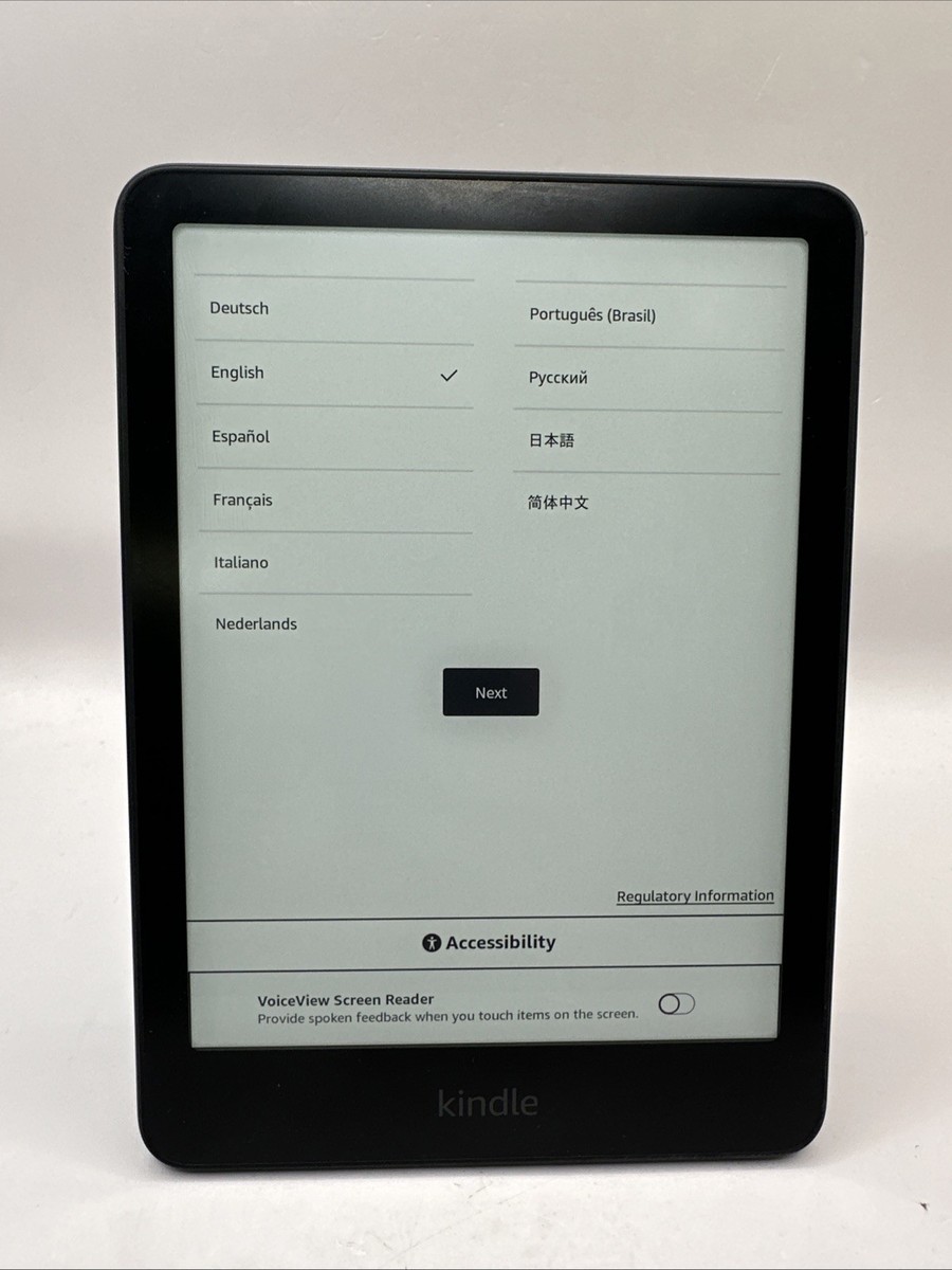 KindlePaperwhite 11世代 SignatureEdition Kindle Paperwhite Signature Edition auto-adjusting front
