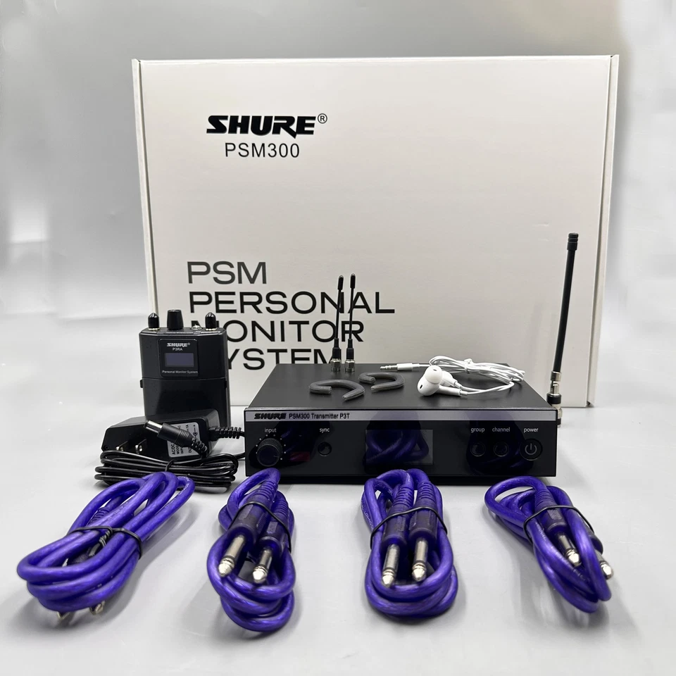 PSM300 In Ear Monitor System Wireless IEM System Support Stereo Sound New - Image 3 of 4