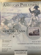 American Philatelist Magazine  2015, March
