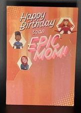 Marvel Epic Mom Birthday Pop-Up Greeting Card w/Envelope