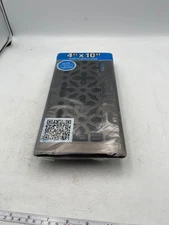Decor Grates Floor Register 4x10 Gothic Steel Plated Rubbed Bronze Vent Grille