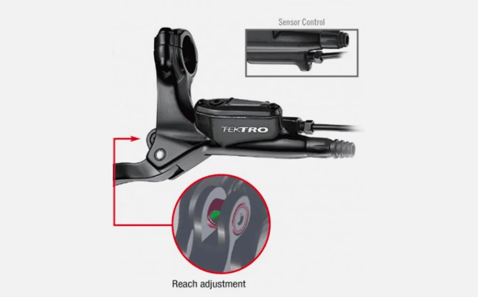 Tektro Hydraulic Brake Lever E350 E395 Left for Electric Bike and Bike - Image 3 of 3