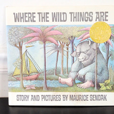 Maurice Sendak Where the Wild Things Are HC Illustrated w/ Dust Jacket 1963