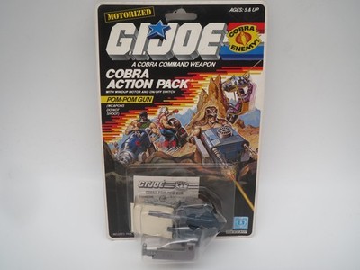 Hasbro 6608 G.I.Joe ''Action Pack Pom-Pom Gun'' Neu & OVP von 1987!