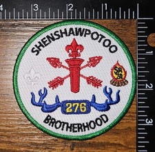 Shenshawpotoo Lodge 276 Brotherhood Boy Scout BSA Patch