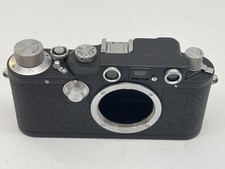 Leica IIIc D.R.P Wetzlar 509800 1950 Black Repaint Camera Made in Germany