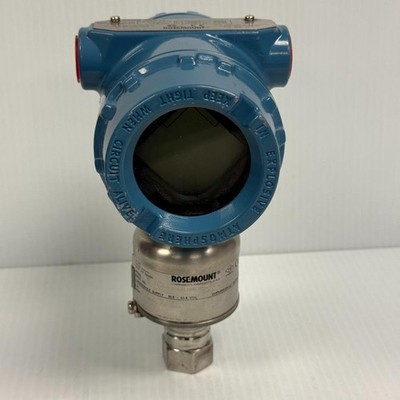 ROSEMOUNT 3051 0-100 PSI PRESSURE TRANSMITTER Powers Up