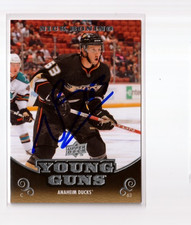NICK BONINO autographed SIGNED '10/11 ANAHEIM DUCKS 
