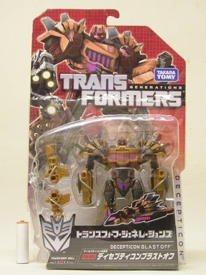 Takara Tomy Transformers Generations TG-03 Decepticon Blast Off Figure New