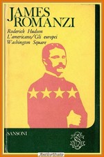 4 ROMANZI di Henry James 1965 Sansoni Libro L'americano europei Roderick Hudson