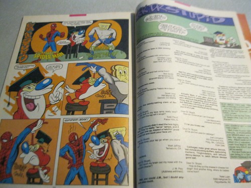 Ren and Stimpy Show (1992) #6 SPIDER-MAN VS POWERED TOAST MAN edicola - Foto 6 di 6