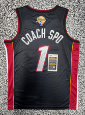 ERIK SPOELSTRA signed autographed MIAMI HEAT Jersey w/ COA JSA CL89780