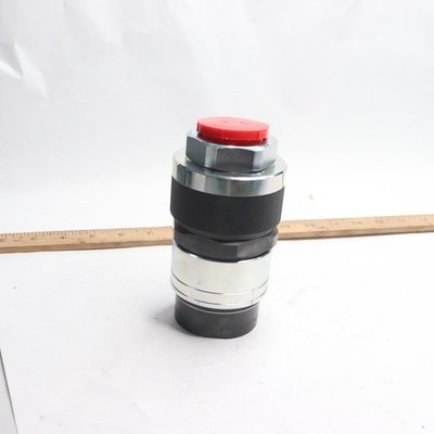 Stucchi Flat Face Threaded Connect Disconnect Under Pressure Steel 1-1/4