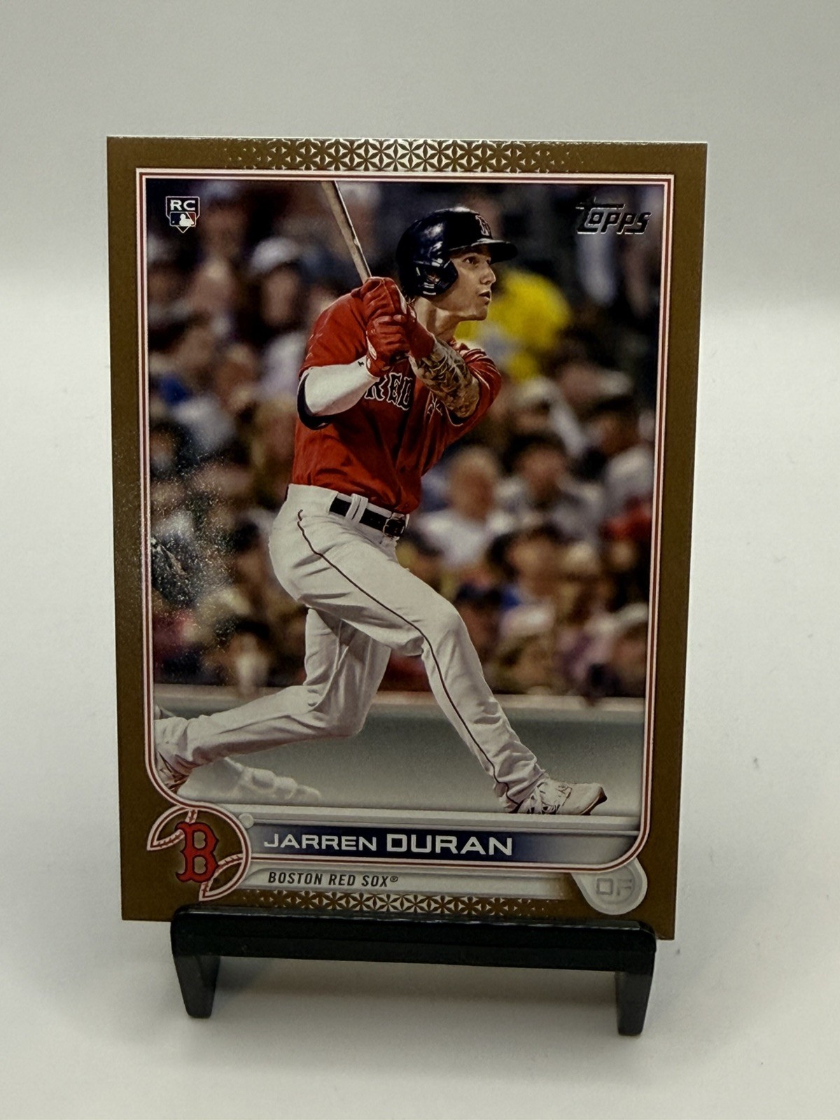 2022 Topps Series 1 Gold 439/2022 Jarren Duran #187 Red Sox
