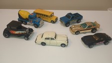 Lot of 7 Vintage Diecast Cars 1970s-1980s Hot Wheels  Matchbox
