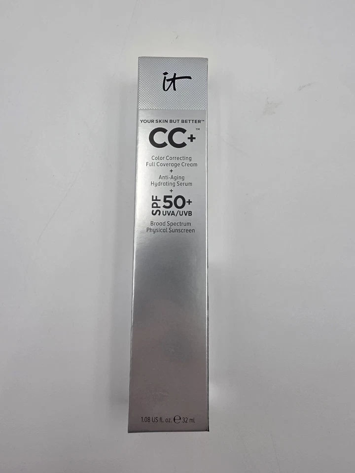 NEW It Cosmetics Your Skin But Better CC+ SPF 50  Light  1.08 fl.oz 11/2025 - Image 2 of 4