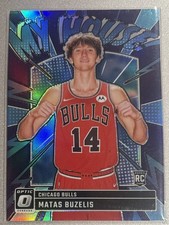 2024-25 Panini Donruss Optic - My House Matas Buzelis #15 Purple Prizm (RC)