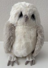 Dakin Lou Rankin Friends Collection - Snowy White  Grey Owl Stuffed Plush, 10"