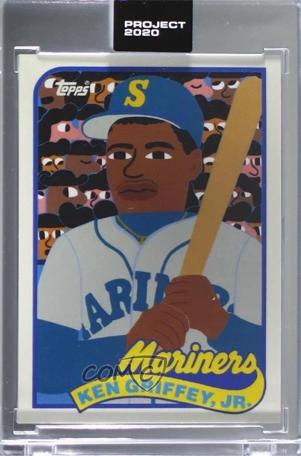 2020 Project 1989 Topps Traded /99177 Ken Griffey Jr Keith Shore #88 HOF