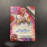 2024 Bowman's Best University Carson Beck #4 Pink Lava Refractor Auto /100 (RC)