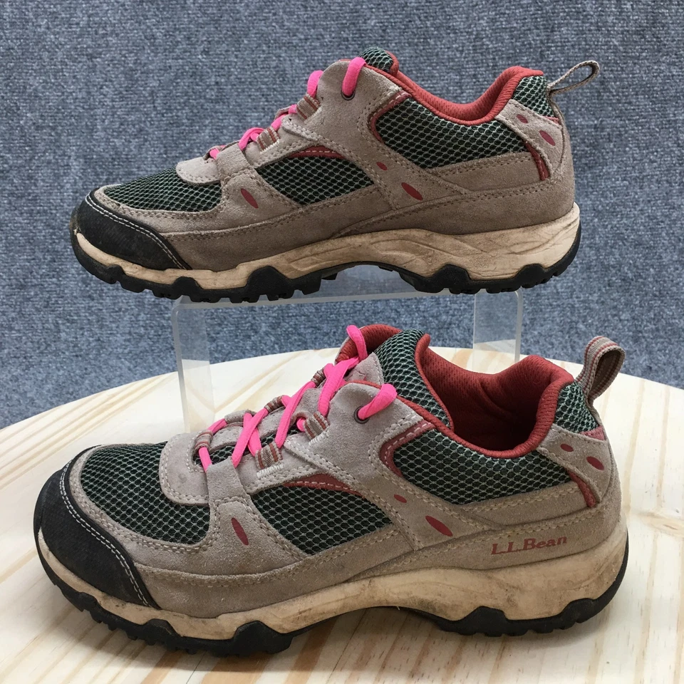LL Bean Shoes Womens 7.5 M Trail Model 4 Sneakers Multicolor Mesh Low 299641 - Image 3 of 4