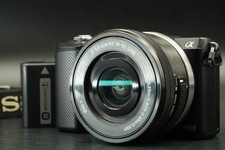Sony Alpha a5000 Mirrorless Digital Camera with Lens Black -8280 cuts- #12453