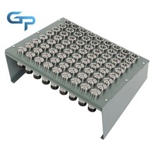 72 Pack 5C Collet Set 0.0005" Accuracy 64th Sizes w/ Steel Rack