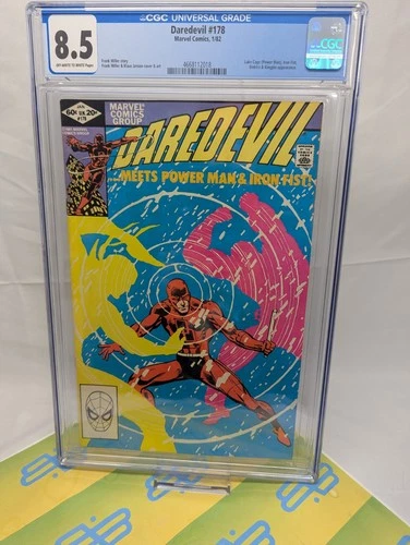 DAREDEVIL #178 CGC-Grade 8.5 [1982] Frank Miller ELEKTRA, KINGPIN, LUKE CAGE