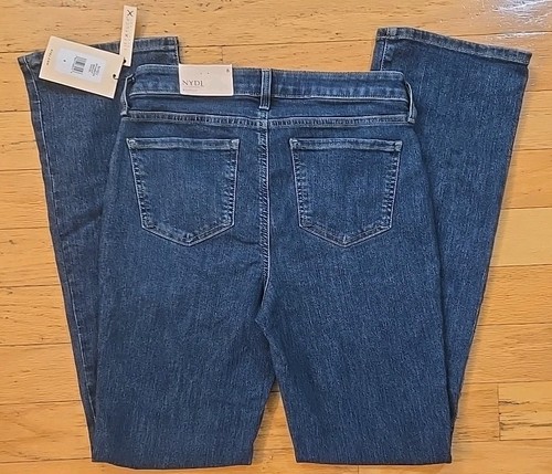 NYDJ Barbara Bootcut Blue Jeans Lift Tuck Stretch Medium Wash Sz 6 (28x32 1/2") - Picture 11 of 15