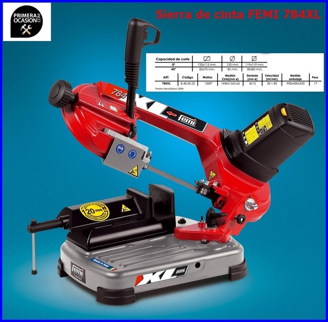 Sierra de cinta Femi 784xl tienda Primeraocasion | Compra online en eBay