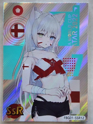 Football Girl Goddess Story SSR Selection Anime Waifu FIFA Soccer Holographic - Picture 12 of 36